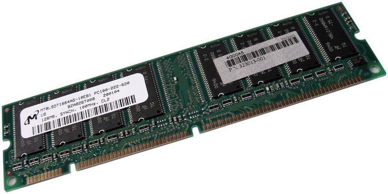 Main image of Micron 128MB 100Mhz CL2 PC100 SDRAM DIMM Memory