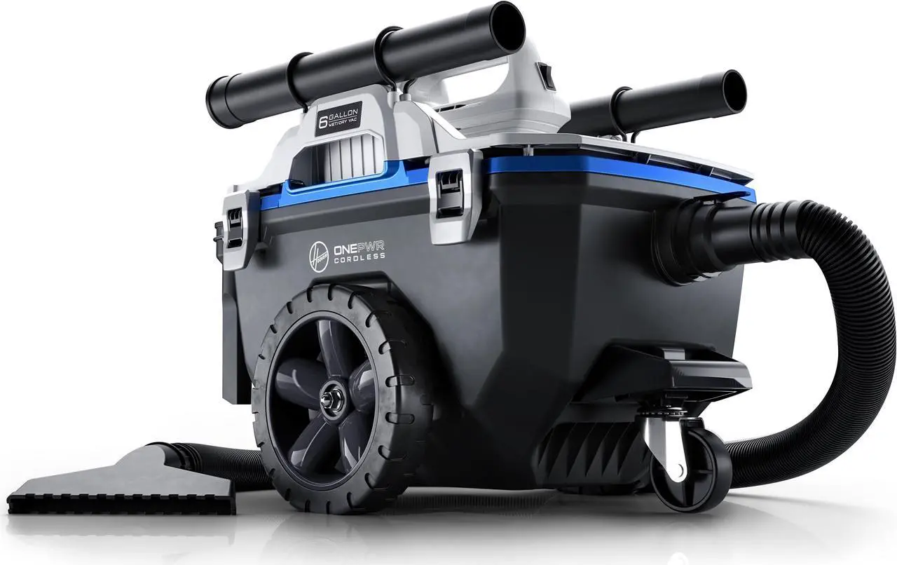 Alt view image 3 of 7 - NEW HOOVER ONEPWR Cordless 6-gal Wet/Dry Utility Vacuum - Tool Only, BH57120
