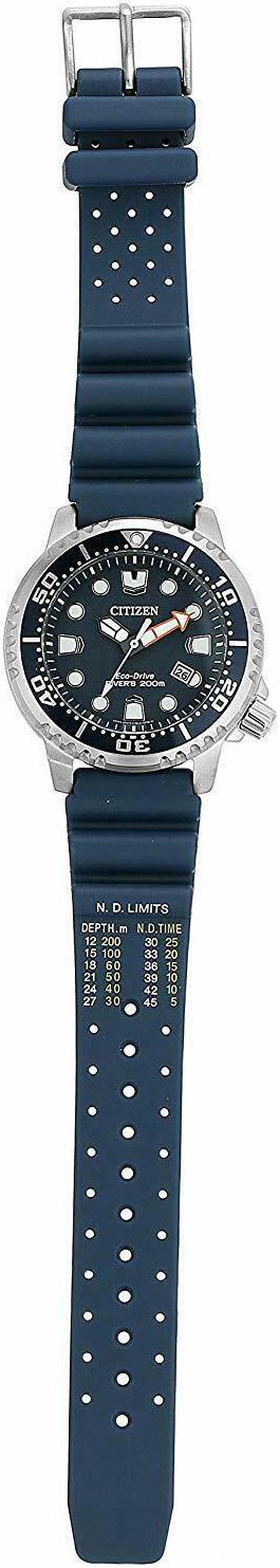 Alt view image 9 of 20 - Men's Citizen Eco-Drive Promaster Professional Diver Watch BN0151-09L
