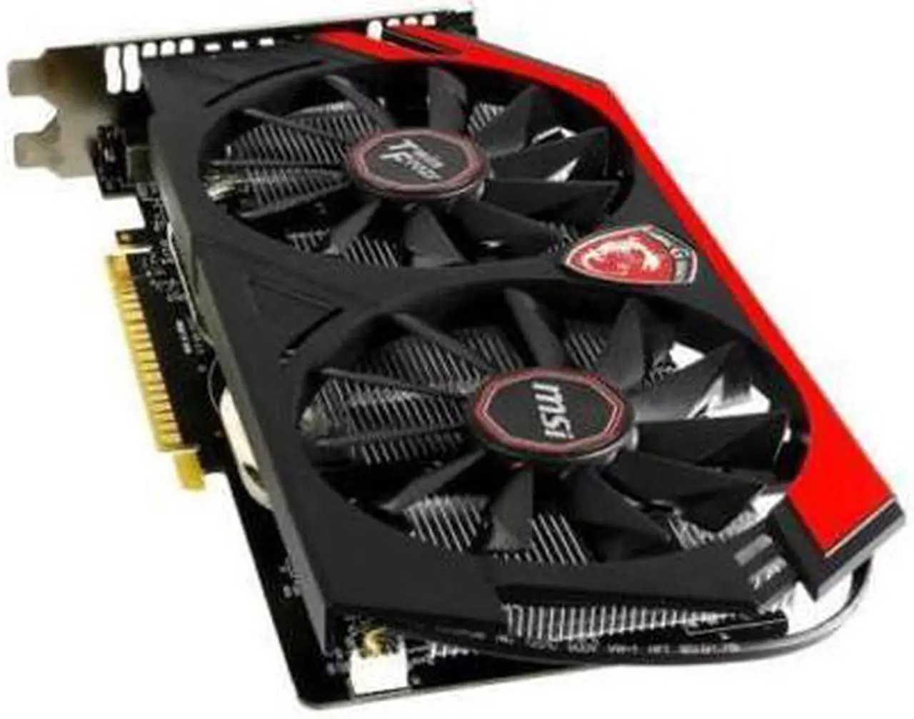 Alt view image 3 of 5 - MSI GeForce GTX 750Ti 2GB GAMING DirectX 12 N750Ti TF 2GD5/OC 128-Bit GDDR5 PCI Express 3.0 x16 HDCP Ready Video Graphics Card