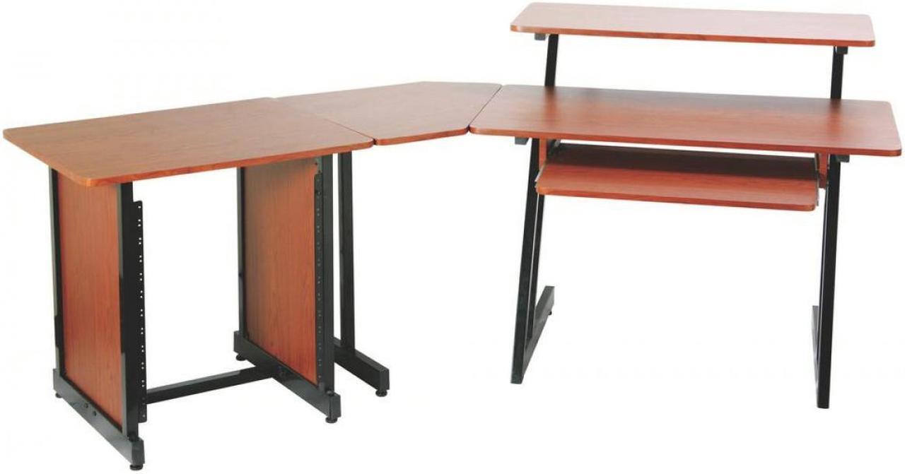 Alt view image 4 of 6 - On-Stage WS7500RB Audio/Video Workstation (Rosewood and Black)