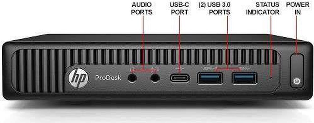 HP 600 G2 Micro Computer Mini Tower PC (Intel Quad Core i5-6500T, 16GB DDR4 RAM, 256GB Solid State SSD, WIFI, VGA, USB 3.0) Win 10 Pro