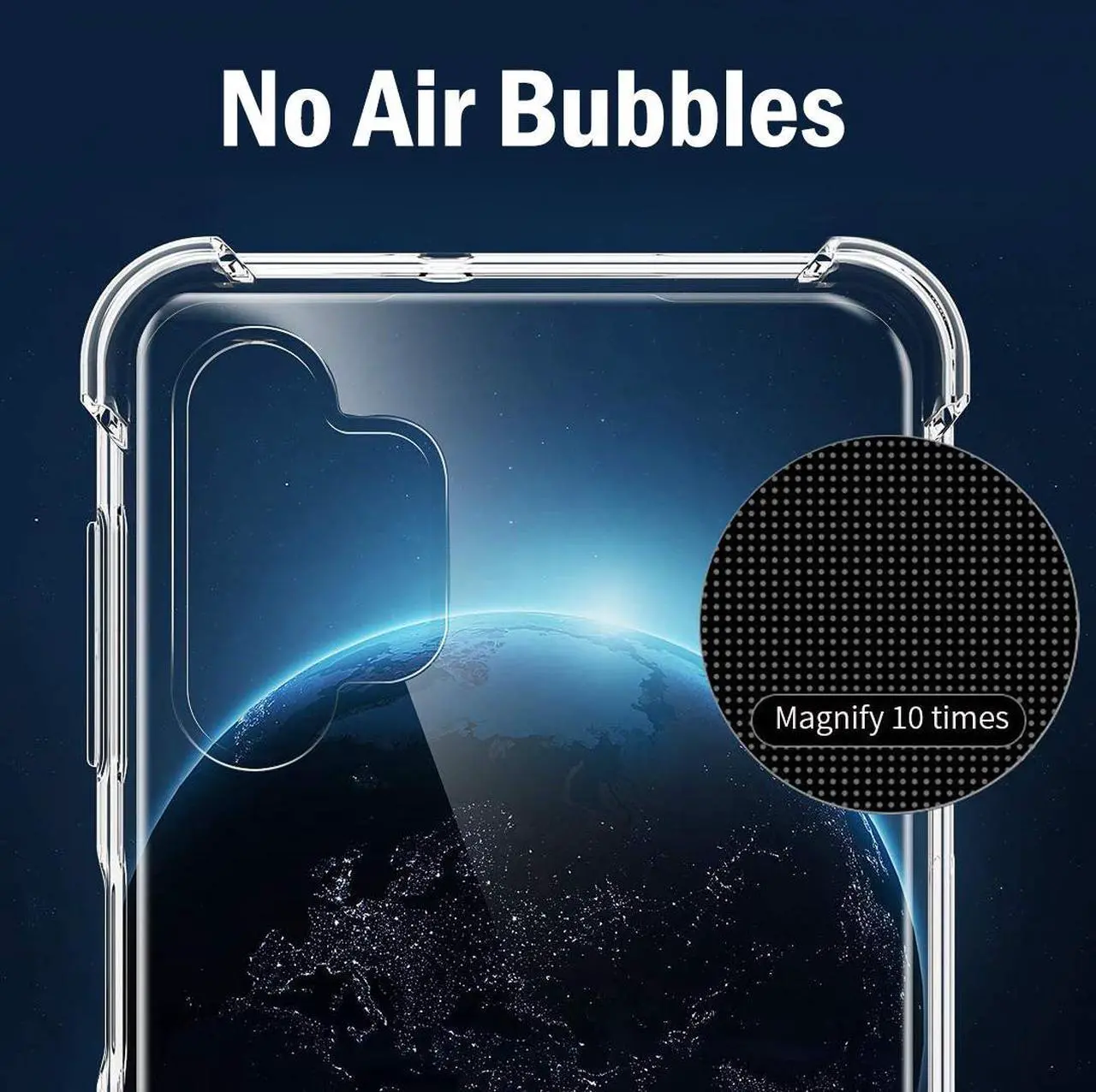 Alt view image 4 of 7 - Clear Transparent Anti-Shock Case Slim Cover for Samsung Galaxy A32 5G Phone
