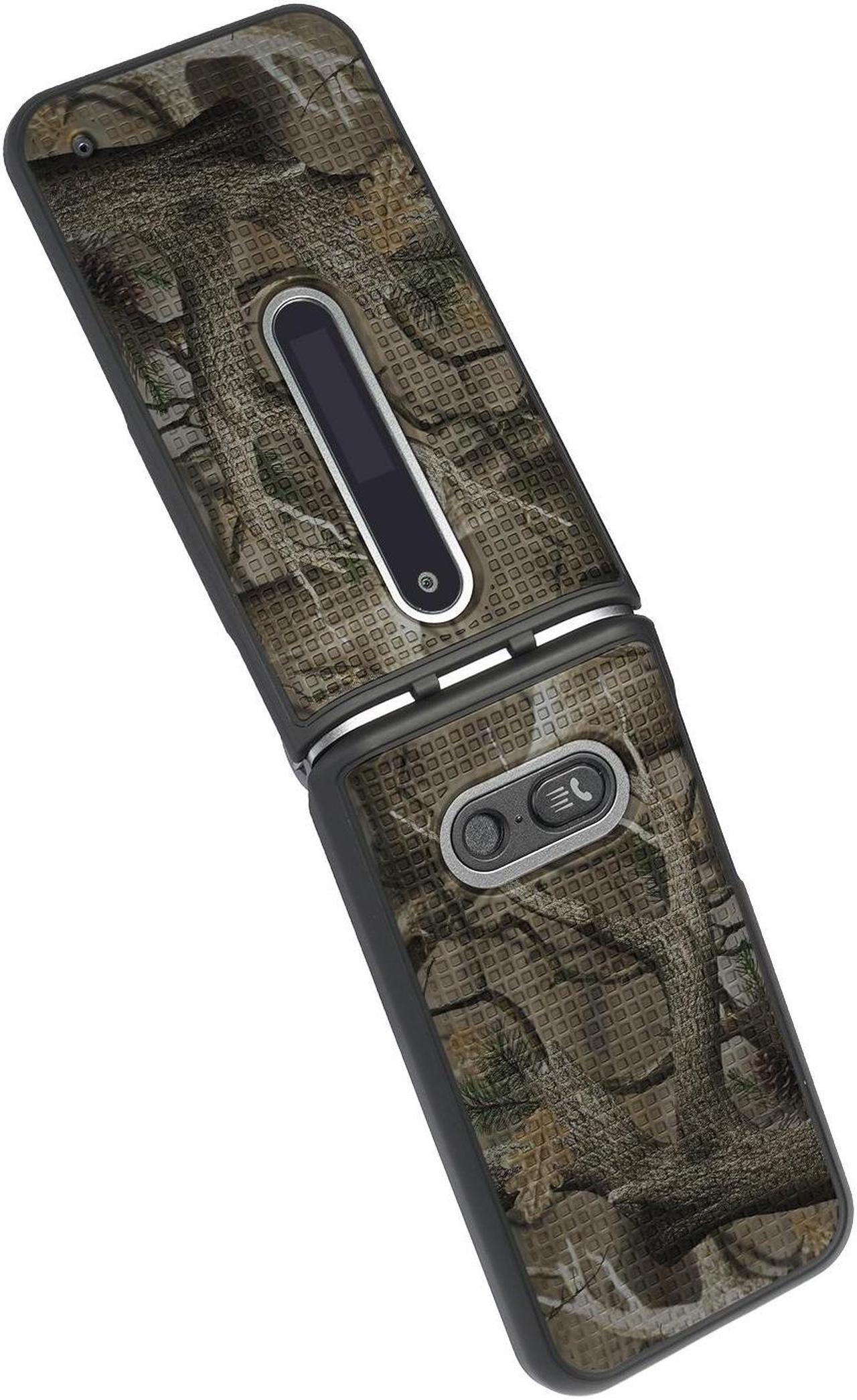 Alt view image 6 of 7 - Camo Tree Real Woods Case and Belt Clip for LG Wine 2 LTE Flip Phone (LM-Y120)