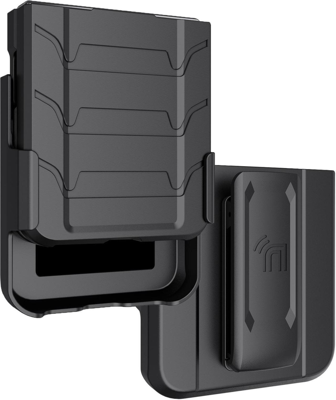Main image of Rugged Phone Case and Belt Clip Holster for Samsung Galaxy Z Flip 5 5G - Black