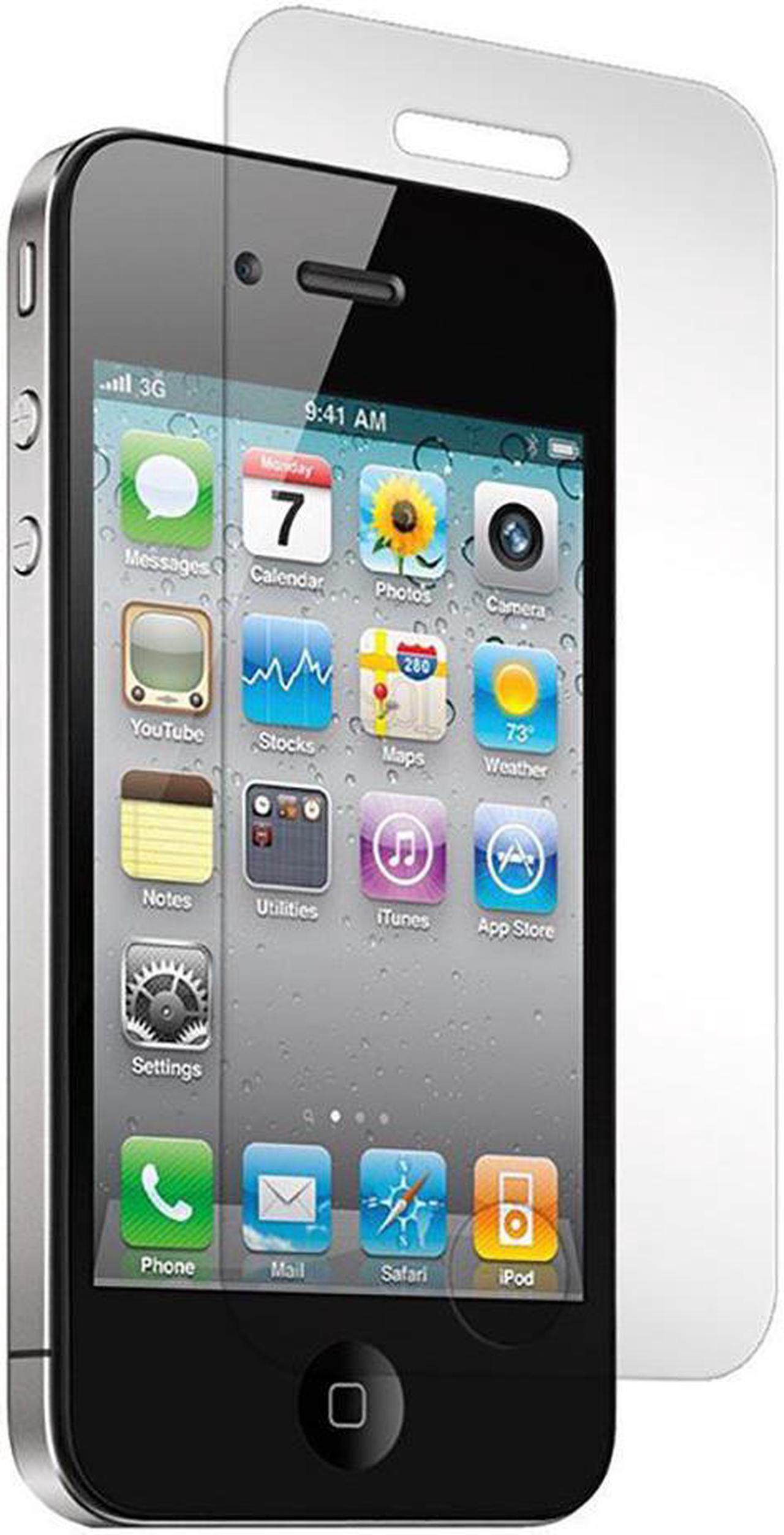 Alt view image 2 of 2 - 3X VERIZON OEM CLEAR LCD SCREEN PROTECTOR SCRATCH GUARD FOR APPLE iPHONE 4 4s