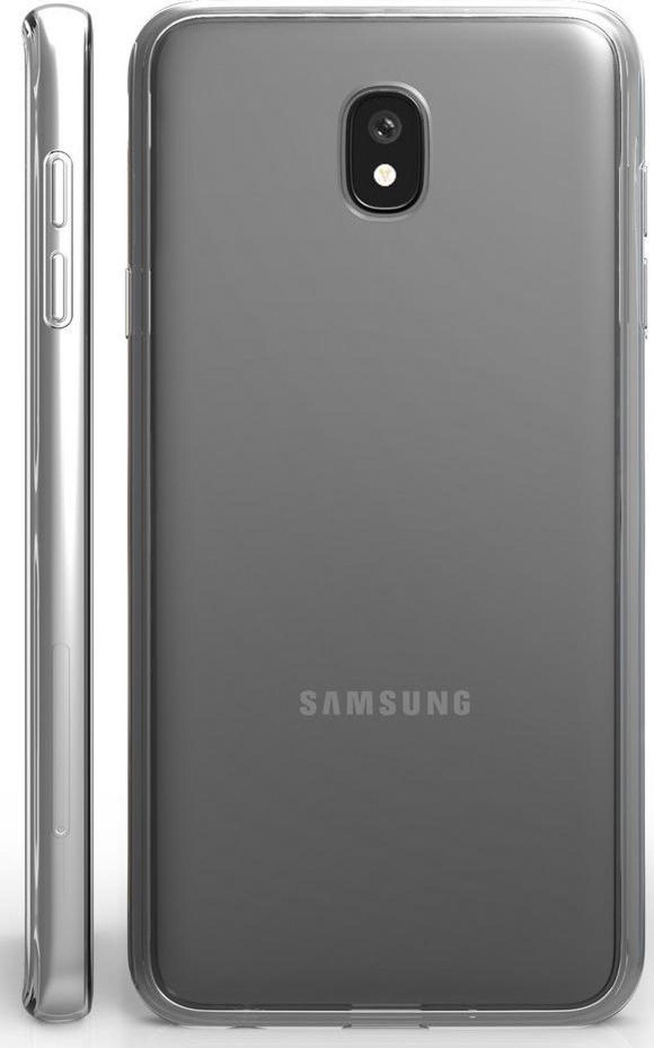 Alt view image 2 of 6 - Clear Screen Guard Full Body TPU Wrap Case Cover for Samsung Galaxy J7 V (2018)