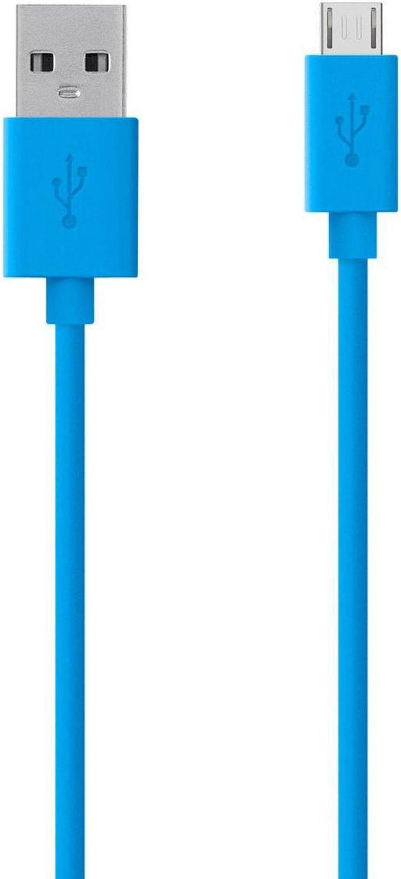 Alt view image 2 of 3 - ORIGINAL OEM T-MOBILE 4-FOOT BLUE USB CHARGE/SYNC CABLE FOR MICRO USB PHONES