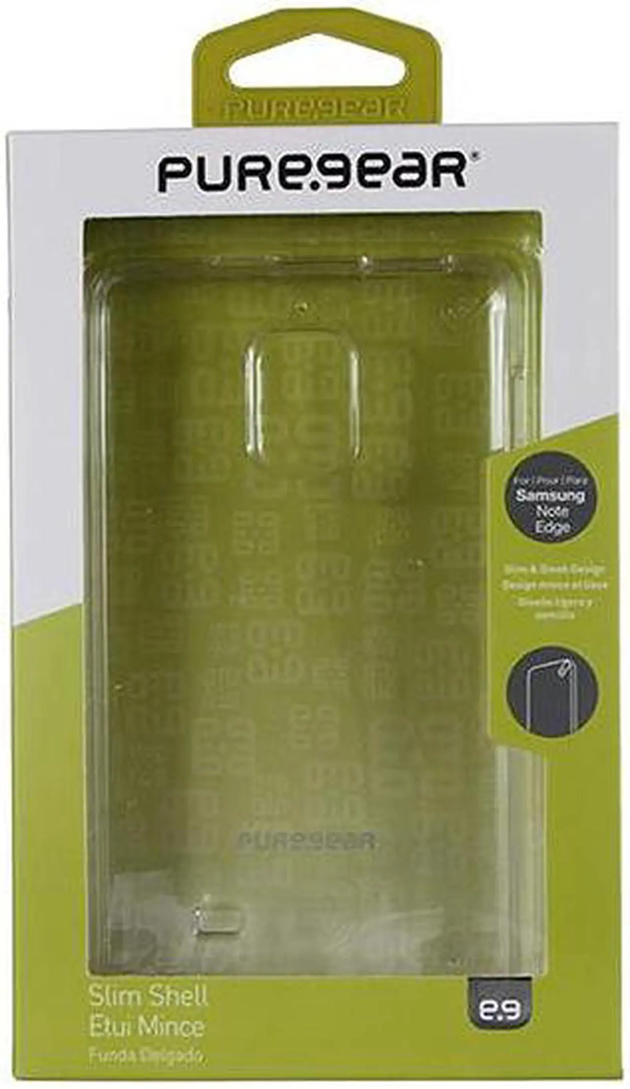 Alt view image 10 of 10 - PUREGEAR SLIM SHELL CLEAR CASE COVER FOR SAMSUNG GALAXY NOTE EDGE SM-N915