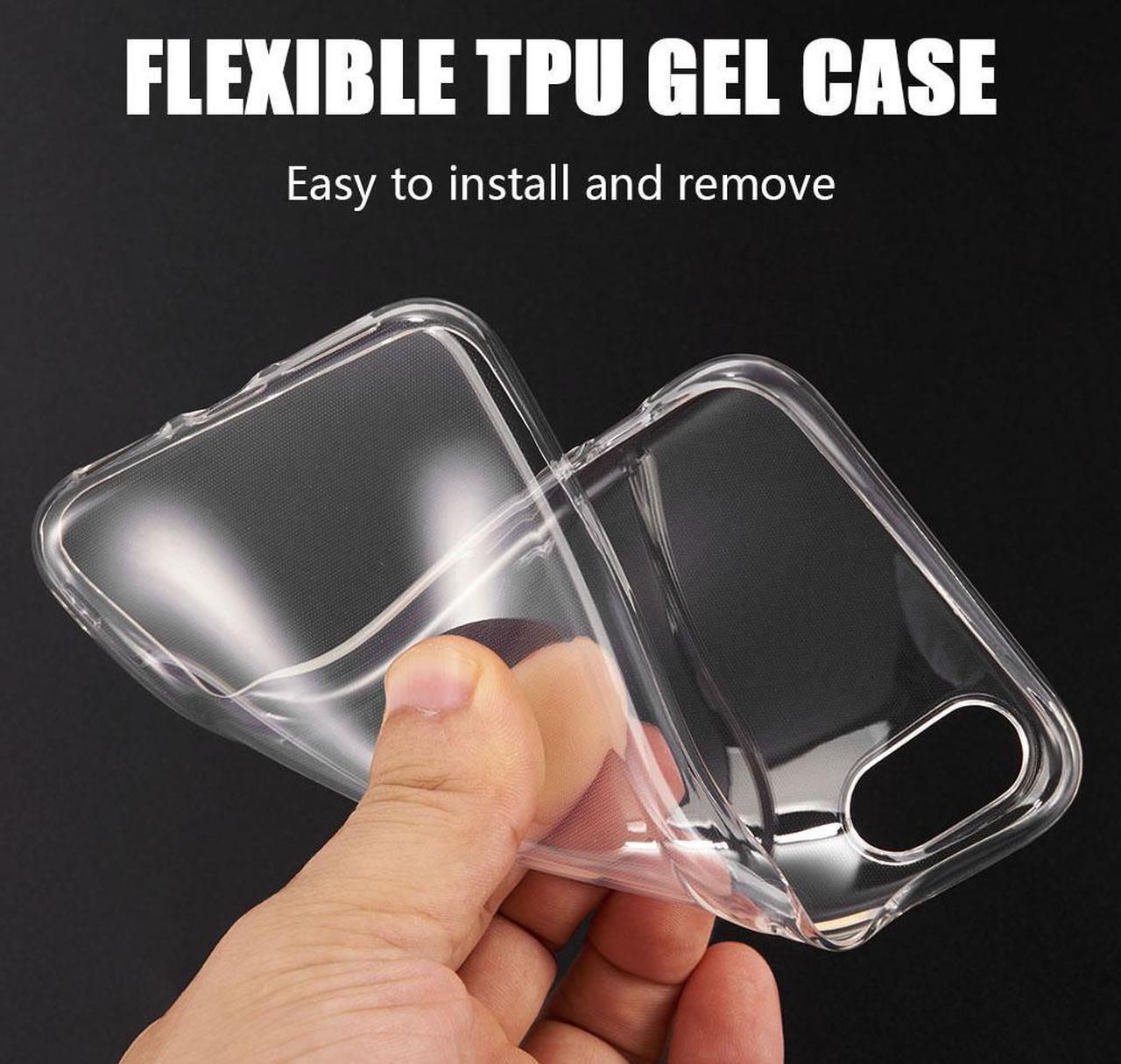 Alt view image 6 of 6 - Transparent Clear Flex Gel TPU Skin Case Cover for Apple iPhone XR 6.1"