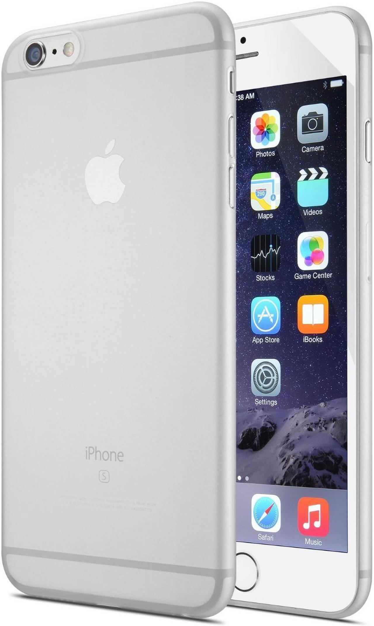 Main image of CLEAR FROST FLEXIBLE TPU SKIN CASE SLIM COVER FOR APPLE iPHONE 6 PLUS, 6s PLUS