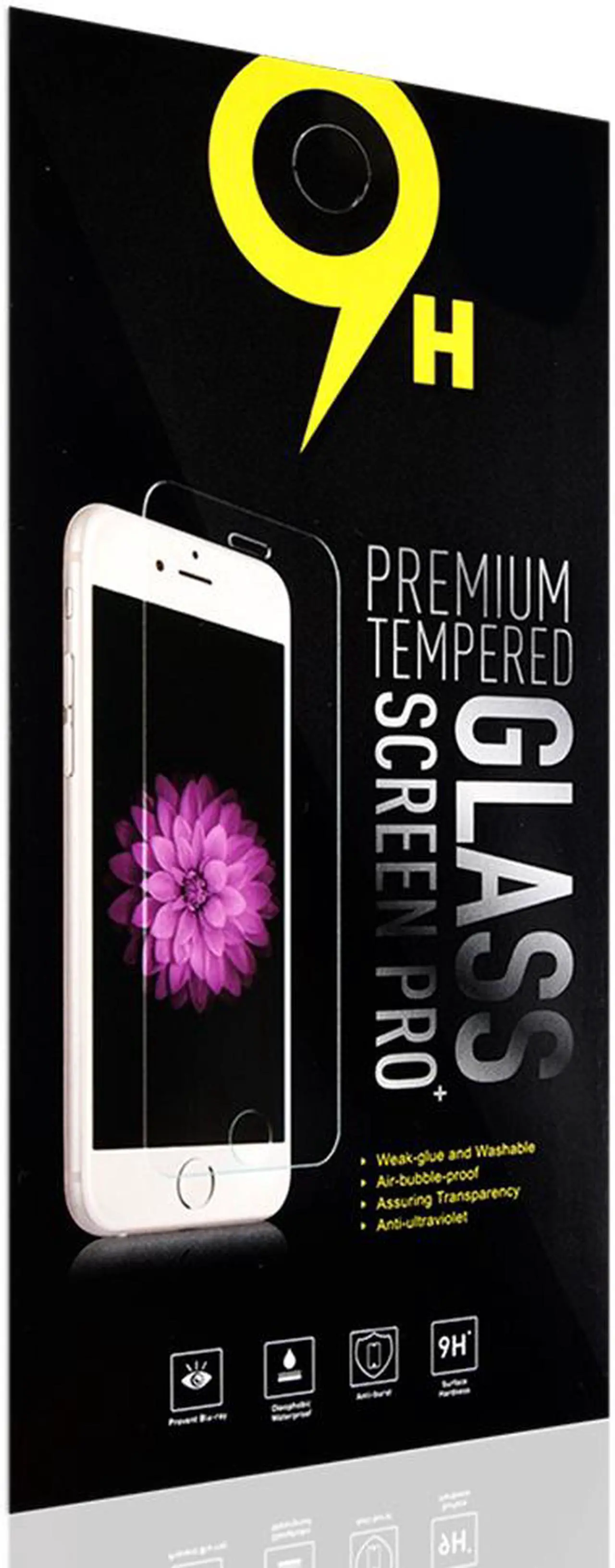 Alt view image 5 of 6 - Hard Tempered Glass Screen Protector Scratch Guard for iPhone 8, iPhone 7