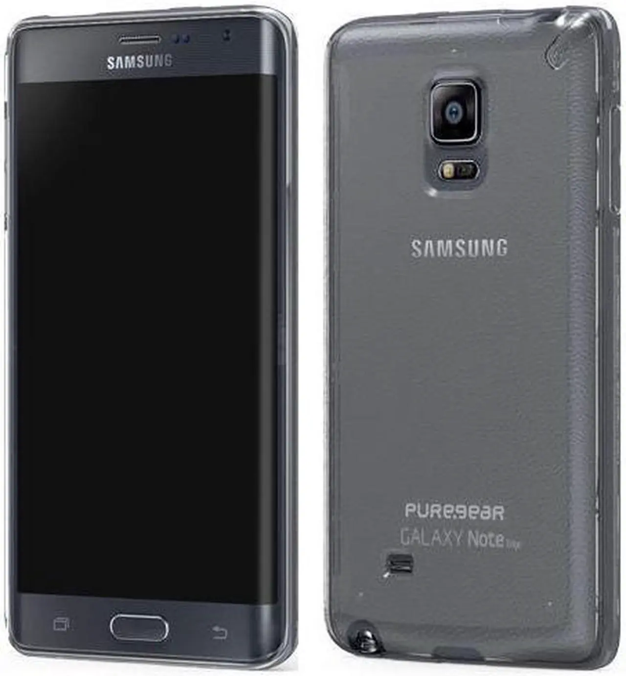 Alt view image 3 of 10 - PUREGEAR SLIM SHELL CLEAR CASE COVER FOR SAMSUNG GALAXY NOTE EDGE SM-N915