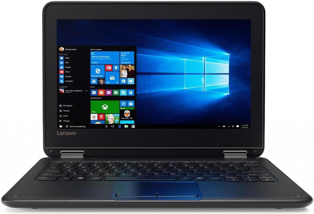 Alt view image 2 of 5 - Lenovo N23 80YS0003US Chromebook PC - Intel Celeron N3060 1.6 GHz Dual-Core Processor - 4 GB LPDDR3 SDRAM - 16 GB Flash Memory - 11.6-inch Display - Chrome OS