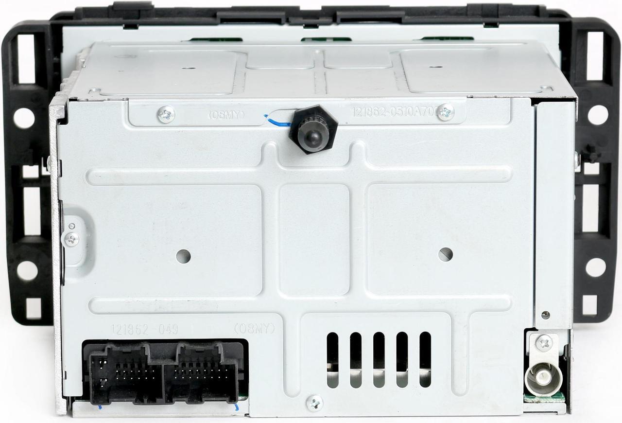Alt view image 4 of 5 - Pontiac Torrent 2008 Radio AM FM 6 Disc CD Player w Aux Input 25887902 Unlocked