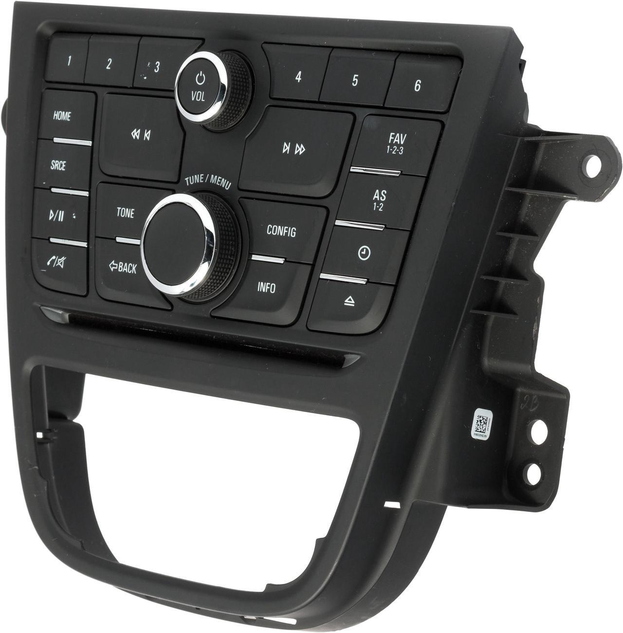 Alt view image 2 of 4 - 2013-2016 Buick Encore Radio and CD Player Control Panel Part Number 95383984