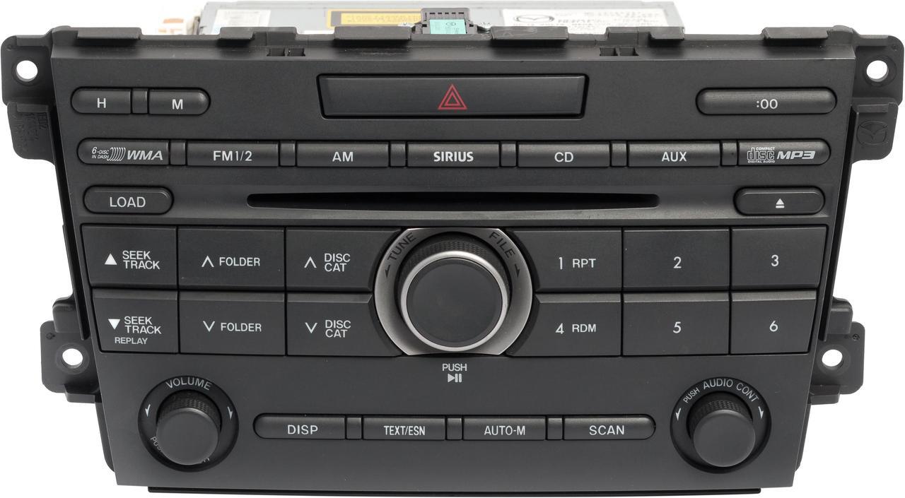 Main image of 2011-2012 Mazda CX-7 AM FM Radio 6 Disc CD Player MP3 Part Number EH4966ARX