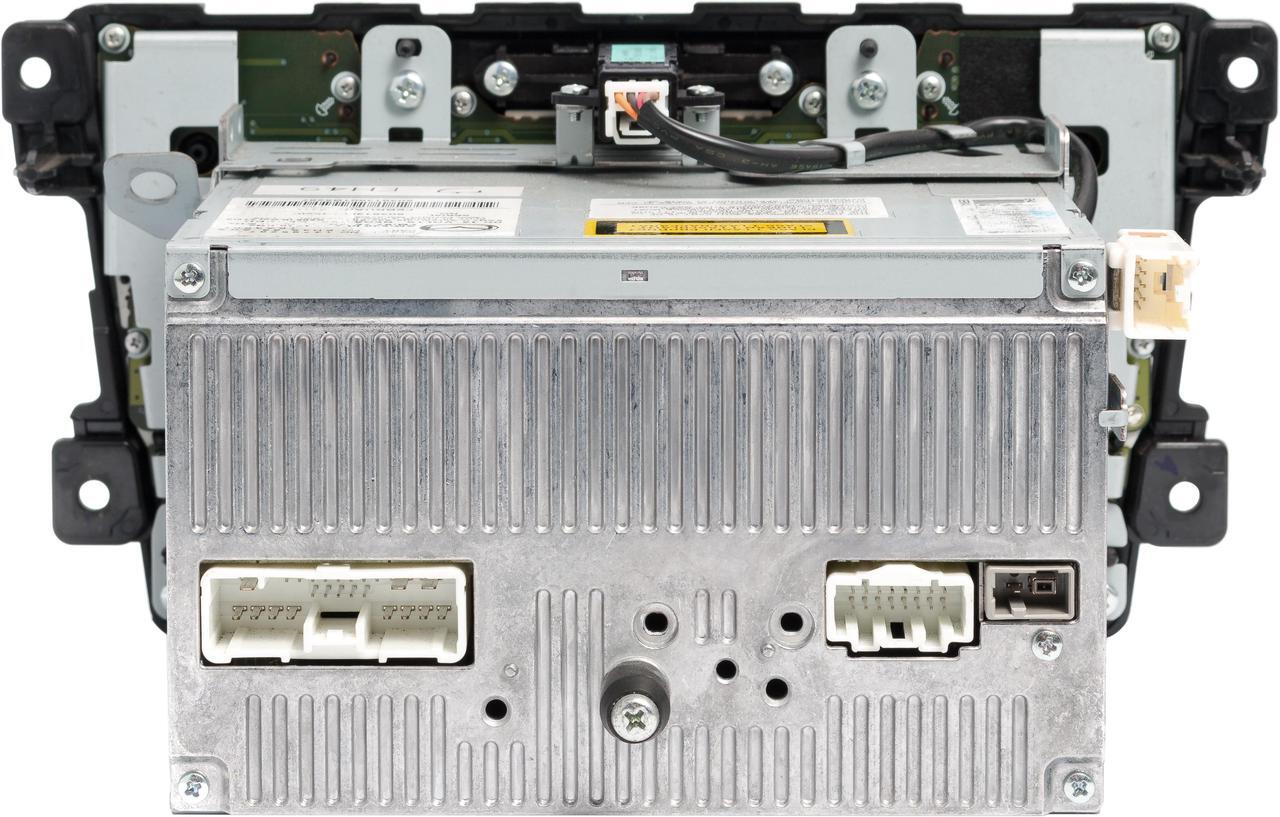 Alt view image 4 of 5 - 2011-2012 Mazda CX-7 AM FM Radio 6 Disc CD Player MP3 Part Number EH4966ARX