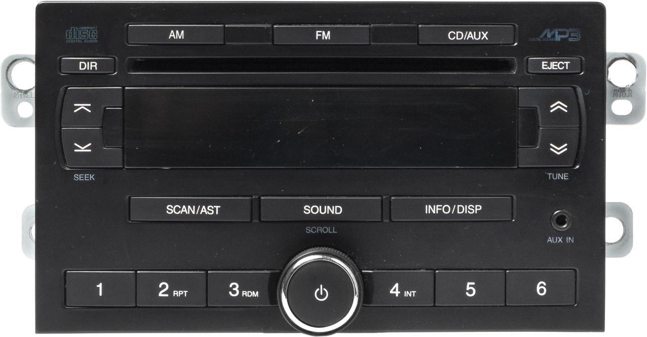 Main image of 2004-2011 Suzuki Swift AM FM Radio Single Disc CD MP3 Player Aux Input 96805123