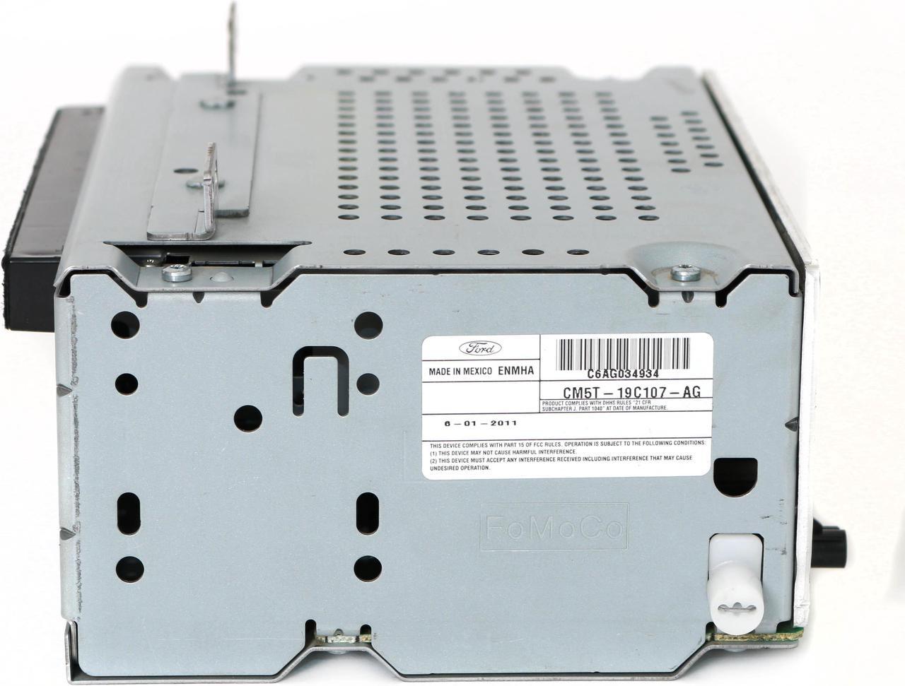 Alt view image 4 of 8 - 2012 Ford Focus AM FM Radio mp3 Single Disc CD Player CM5T-19C107-AG