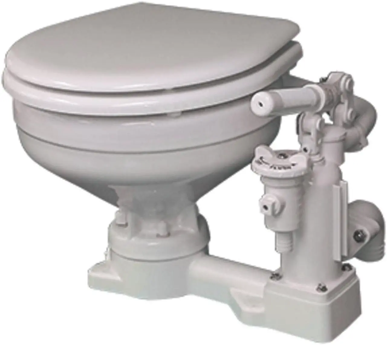 Alt view image 3 of 7 - RARITAN ENGINEERING RARITAN PH SUPERFLUSH TOILET WITH SOFT-CLOSE LID P101