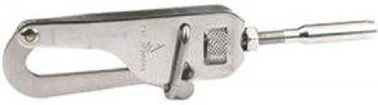 Alt view image 2 of 2 - C.SHERMAN JOHNSON C. Sherman Johnson Safe Lock Gate Hook T-316