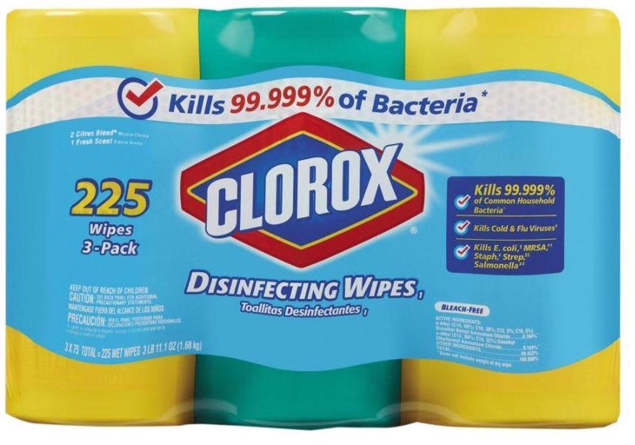 Alt view image 12 of 15 - Clorox Disinfecting Wipes Value Pack 1949018