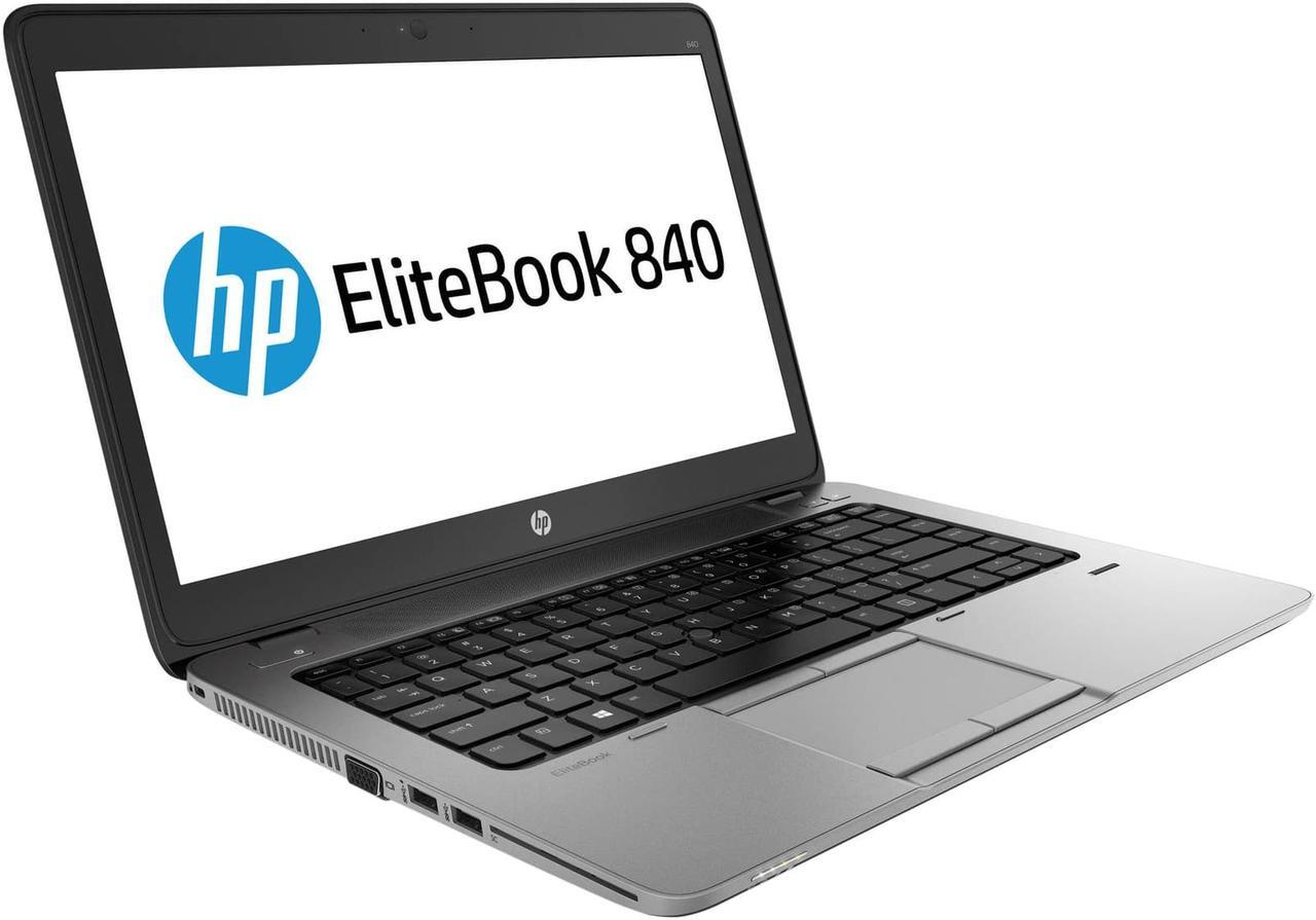 Main image of HP EliteBook 840 G1 14.0-in Laptop - Intel Core i5 4300U 4th Gen 1.90 GHz 8GB 128GB SSD Windows 10 Pro 64-Bit - Webcam, Grade B