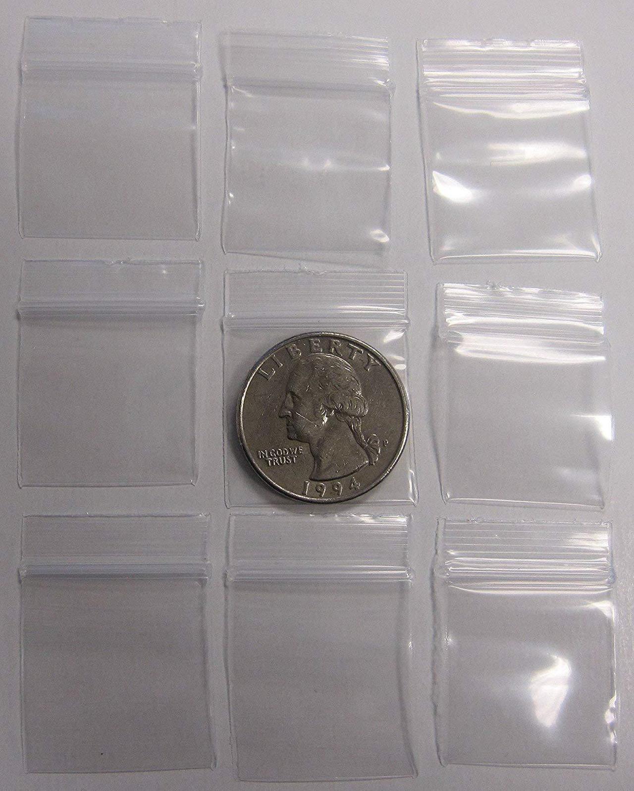 Alt view image 2 of 3 - Mini Zip Lock Bags X Inch 1000 Bags (1 x 1 Inch)