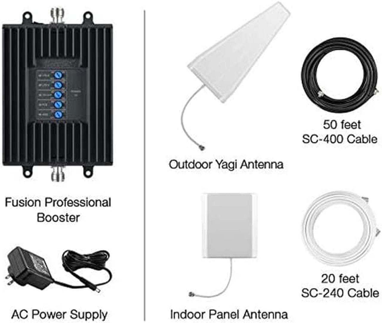 Alt view image 2 of 10 - SureCall Fusion Professional 4G LTE In-Building Cell Phone Signal Booster is Most Powerful Cell Phone Signal Booster for Commercial Buildings and Large Residences