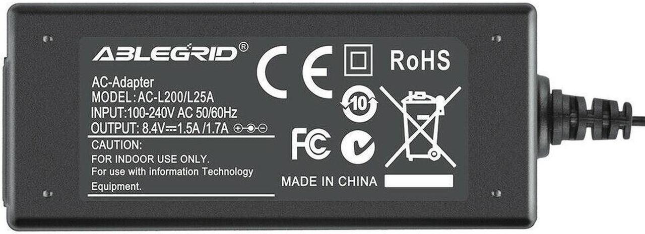 Alt view image 3 of 4 - ABLEGRID AC Adapter Charger for SONY HDR-CX900 CX900E CX900B Handycam Camcorder Cord PSU