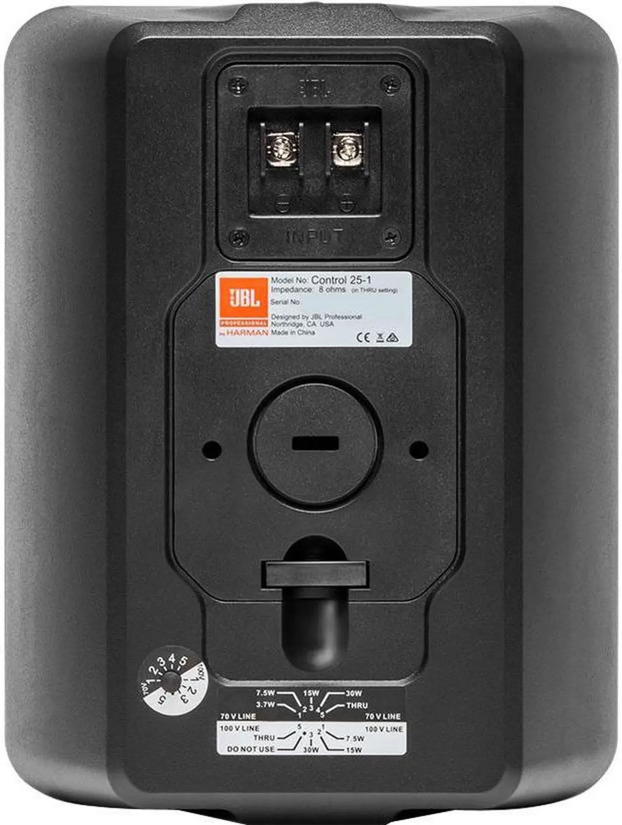 Alt view image 3 of 7 - JBL Professional Control Control 25-1 200W Indoor/Outdoor 2-Way Speaker (Pair)