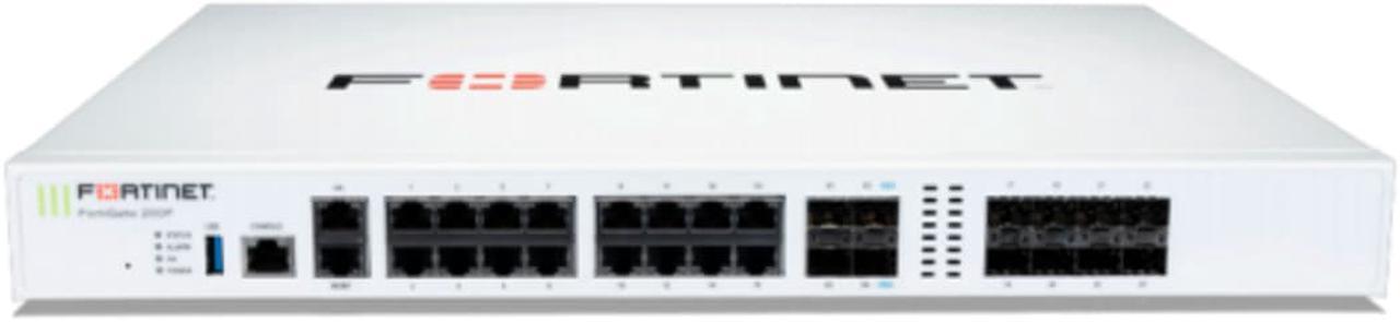 Fortinet FortiGate FG-200F Network Security Firewall 18xGE port Switch managed