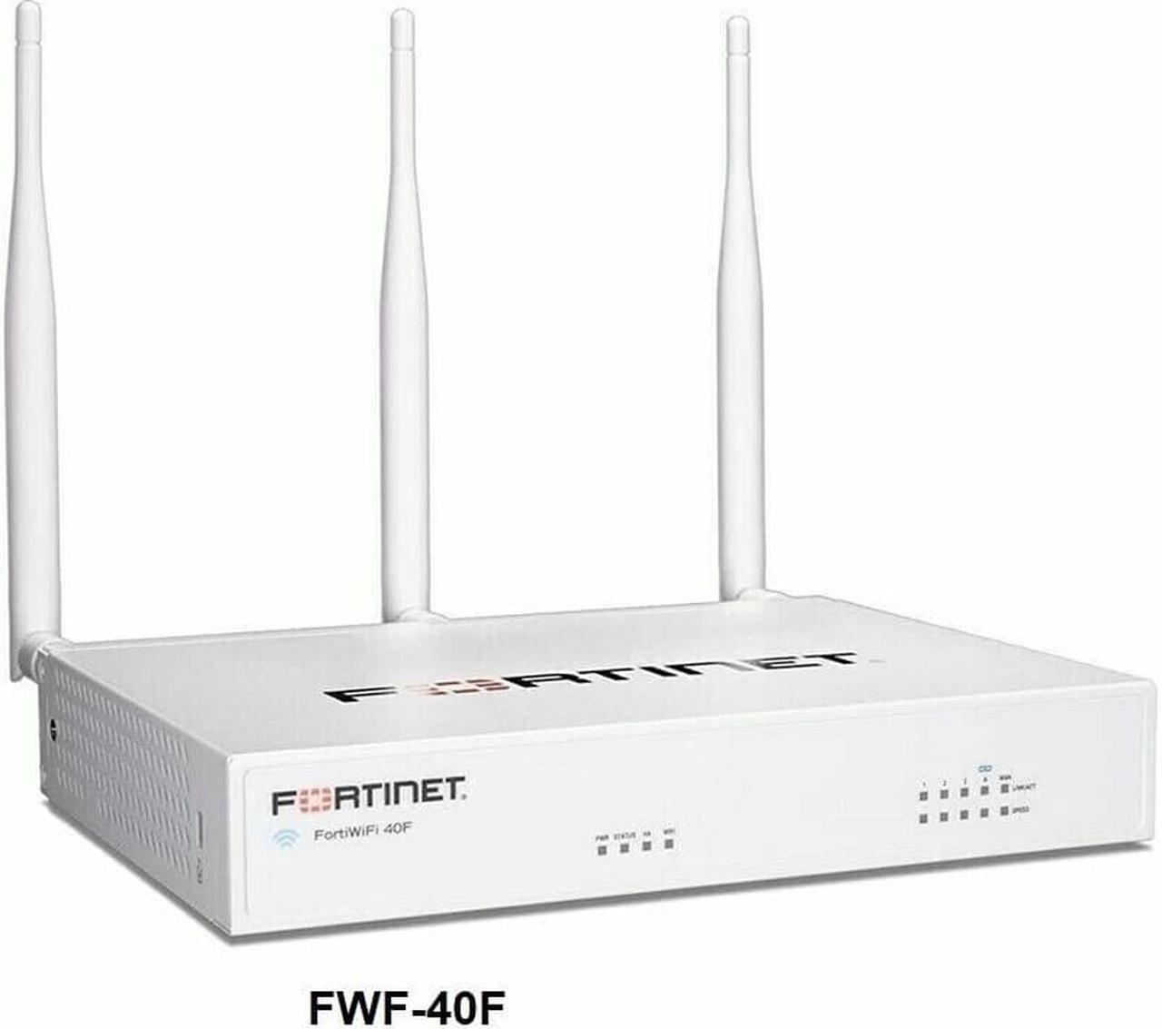 Fortinet FortiWifi FWF-40F Wireless Network Security Firewall Switch Management