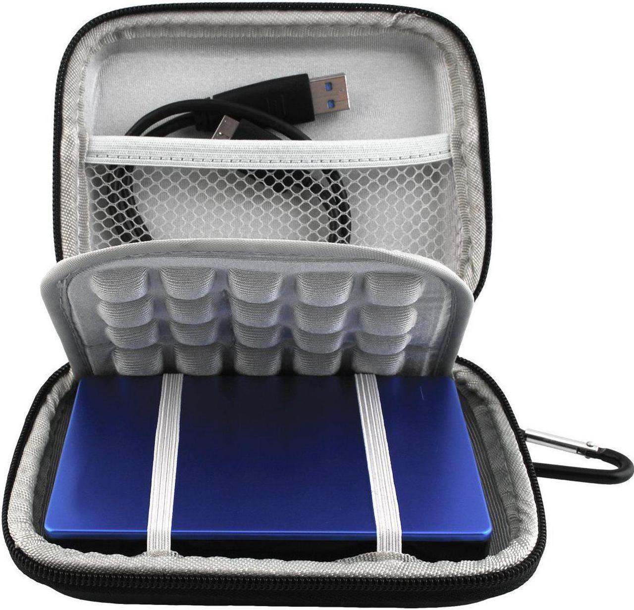Main image of Lacdo EVA Shockproof Carrying Travel Case for Seagate Expansion Seagate Backup Plus Slim 1TB 2TB 4TB Portable External Hard Drive USB 3.0 2.5-Inch, GPS Camera and External Battery Pack