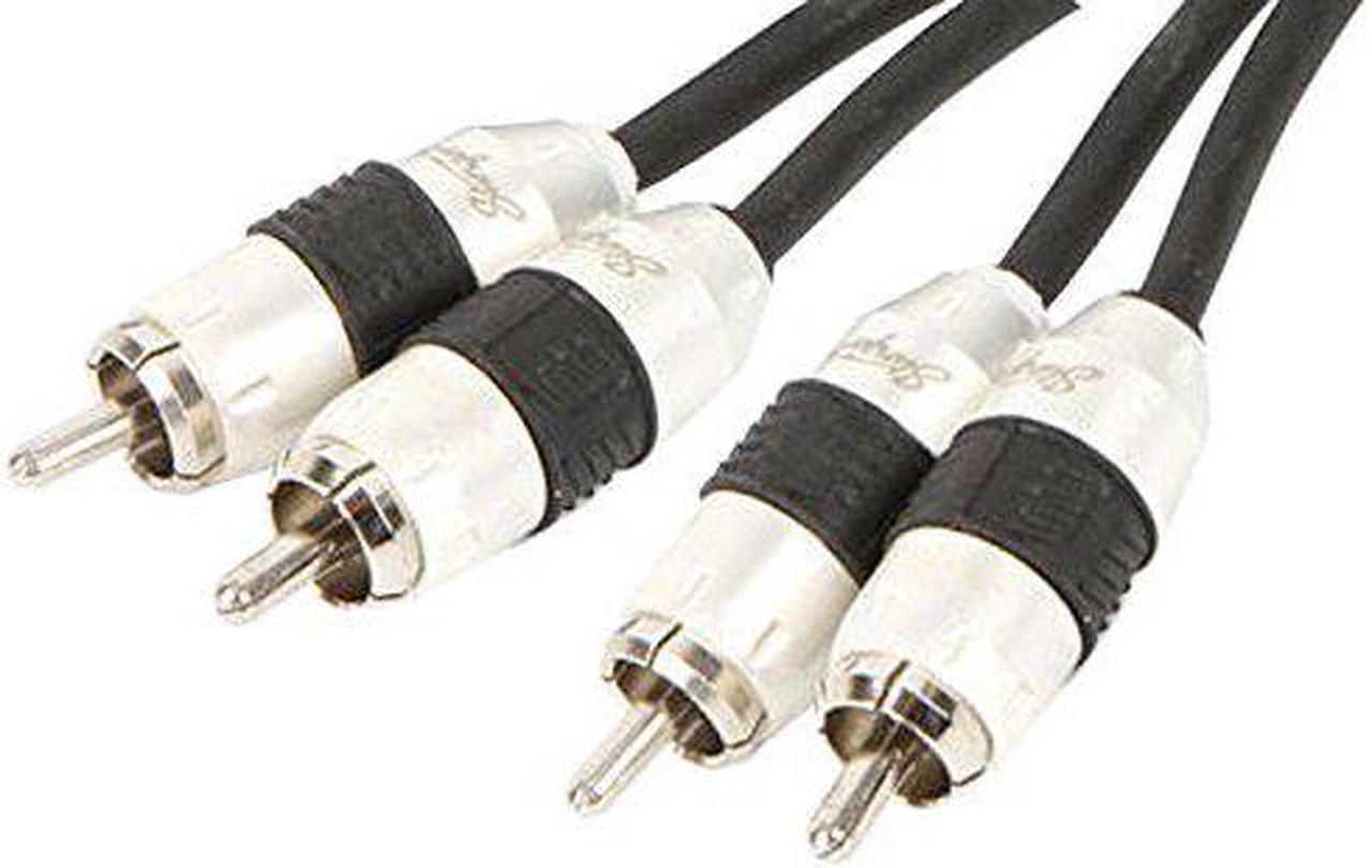 Alt view image 6 of 6 - STINGER SI8212 CAR STEREO AUDIOPHILE 8000 SERIES 12 FOOT RCA AMPLIFIER CABLE