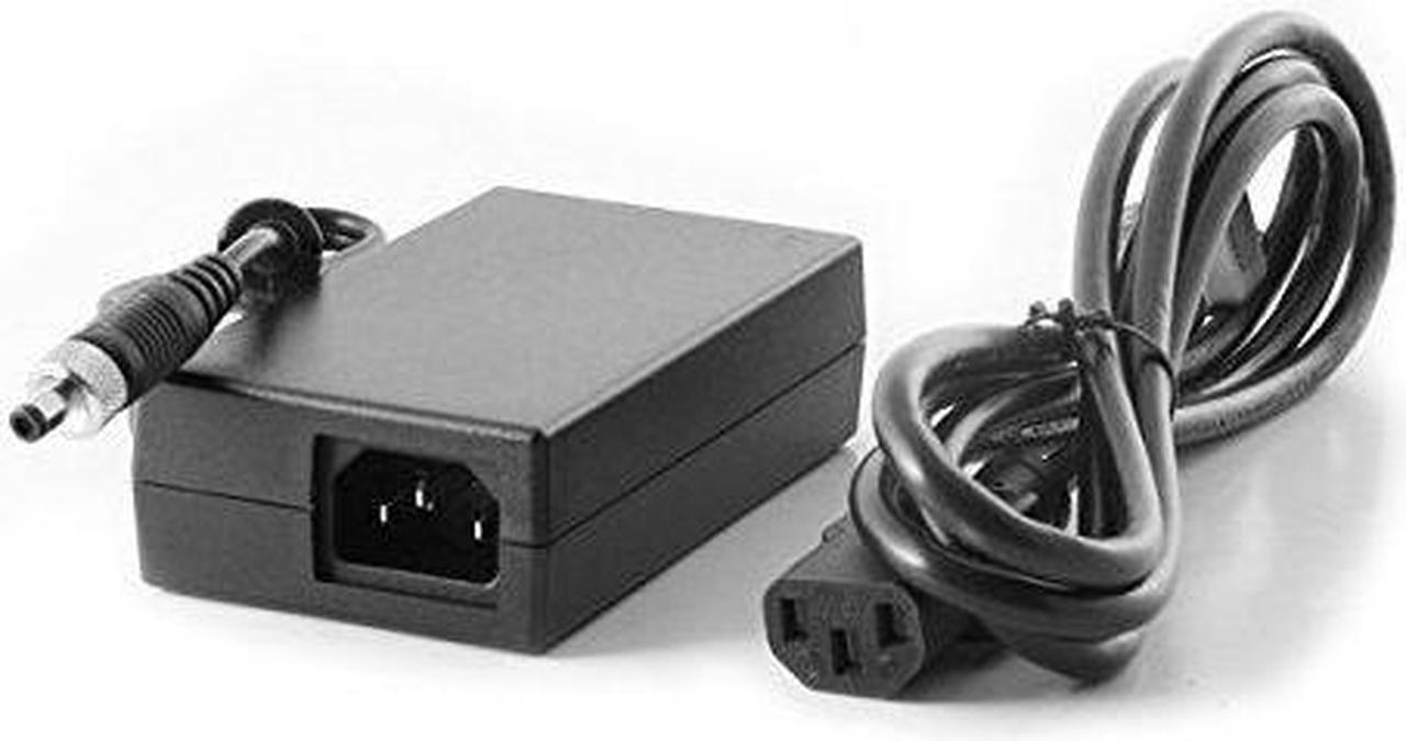 Main image of 60W 12V 5A AC-DC Power Adapter Level 6 w/ Locking Barrel Connector, 6ft Power Cord