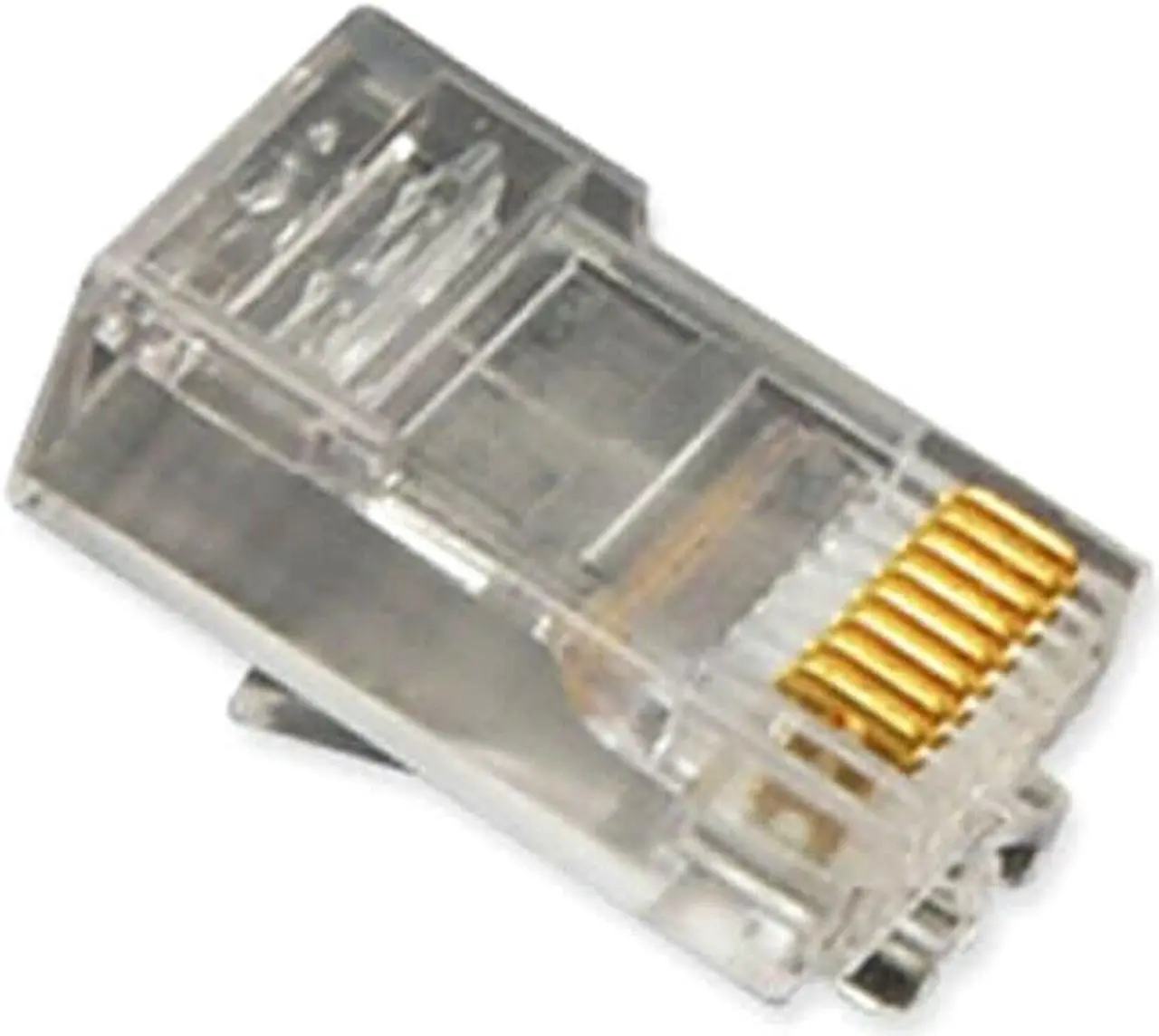 Main image of New ICC PLUG 8P8C OVAL ENTRY SOLID 100PK ICMP8P8SRD 633758001786