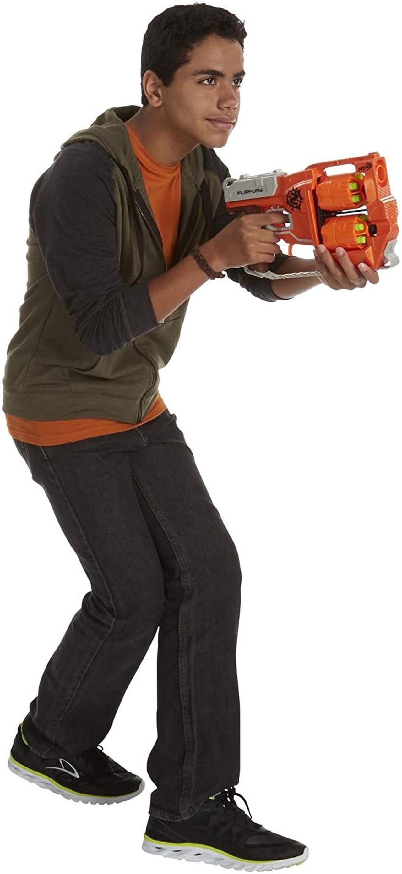 Alt view image 7 of 7 - Nerf Zombie Strike FlipFury Blaster