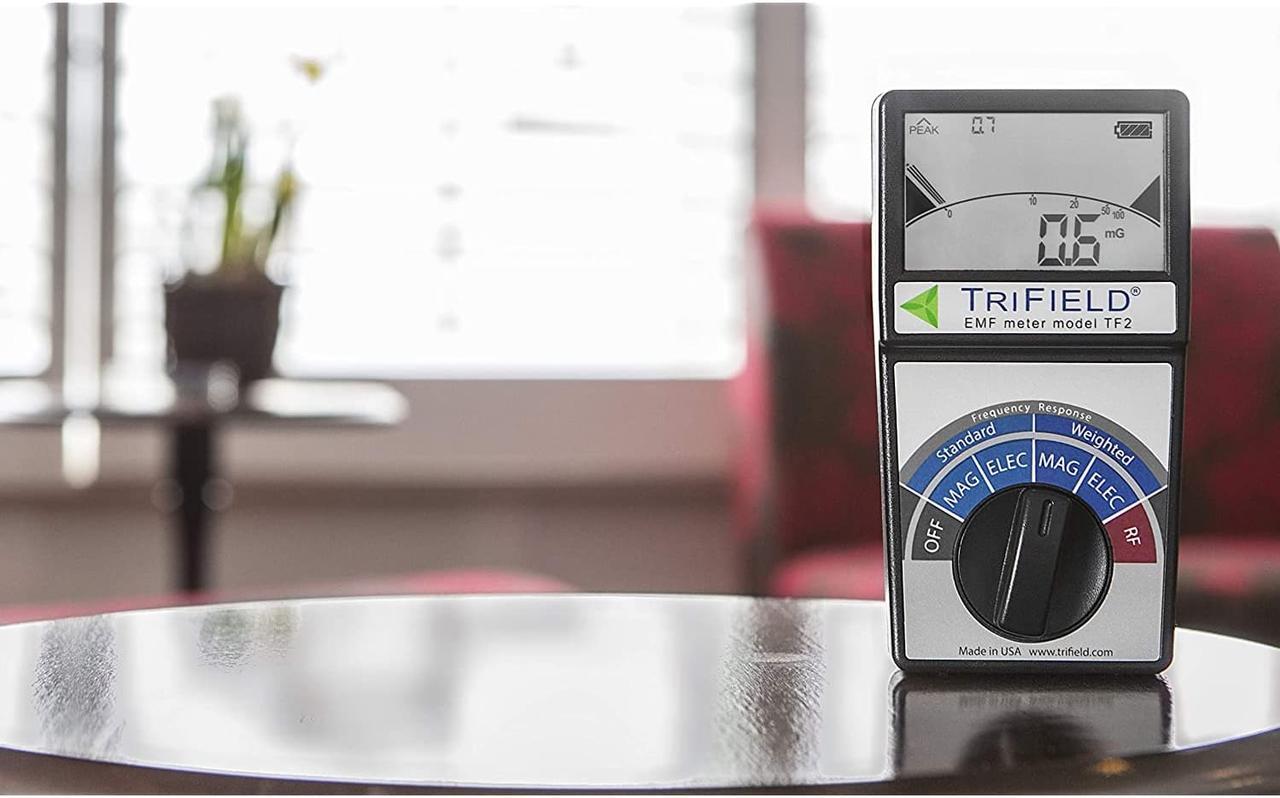 Alt view image 4 of 5 - Electric Field, Radio Frequency (RF) Field, Magnetic Field Strength Meter by Trifield – EMF Meter Model TF2 – Detect 3 Types of Electromagnetic Radiation with 1 Device – Made in USA by AlphaLab, Inc.