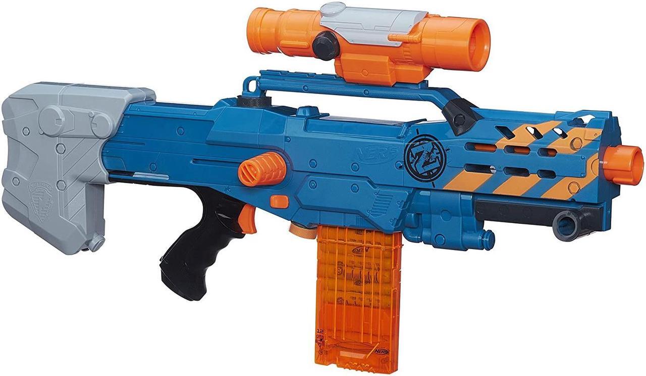 Main image of NERF Zombie Strike ZED Squad Longshot CS-12 Blaster