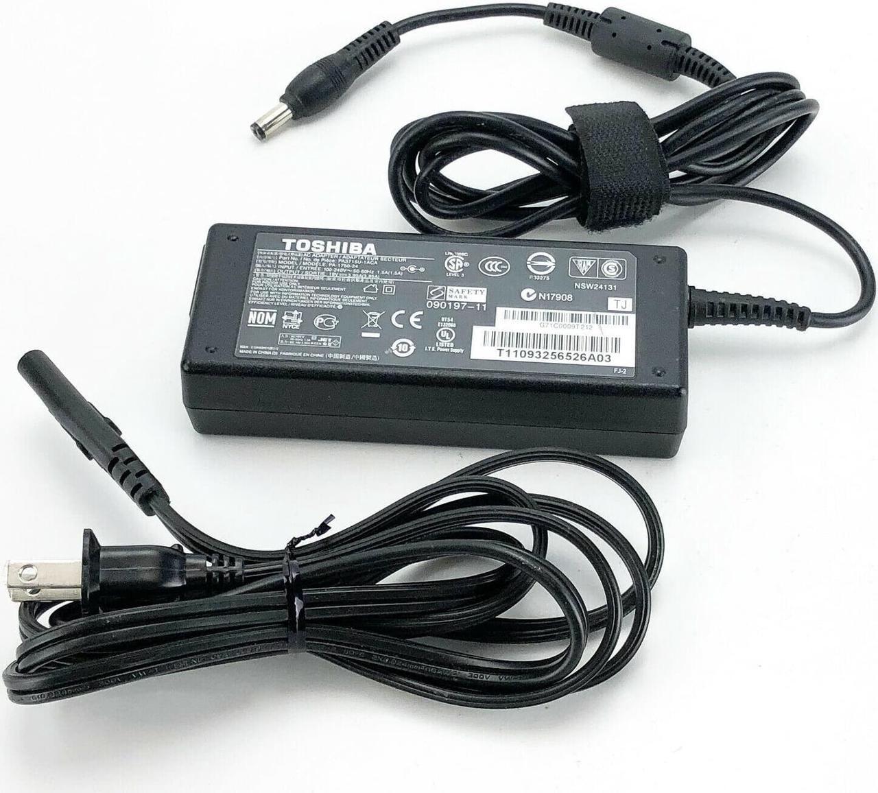 Main image of Genuine Toshiba PA3715U-1ACA ADP-75SB PA-1750-24 AC Adapter Power Supply Charger For Toshiba Laptops 75W W/P.Cord