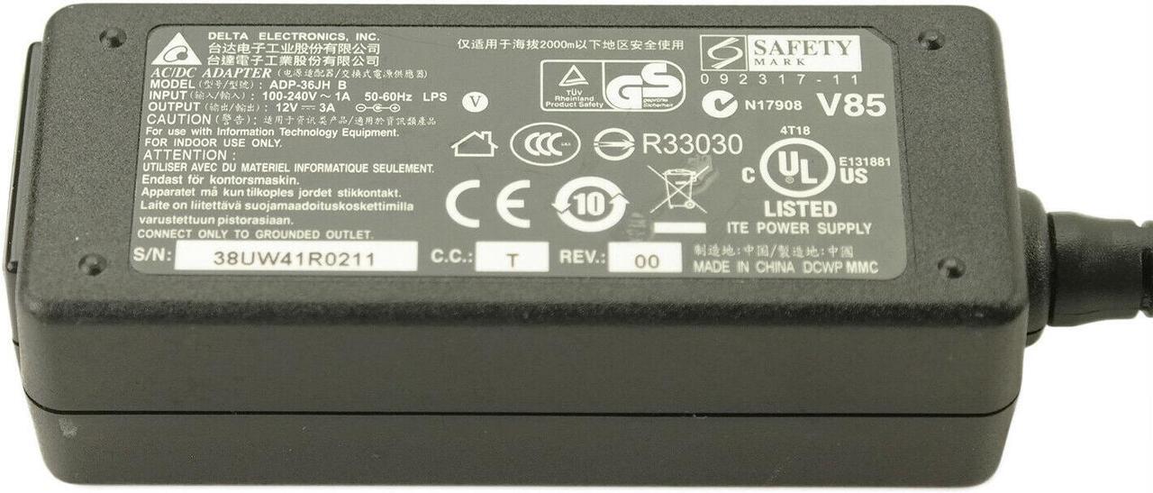 Alt view image 2 of 4 - Kangaroo Mobile Mini PC Delta ADP-36JH B AC/DC Power Supply Adapter W/P.Cord