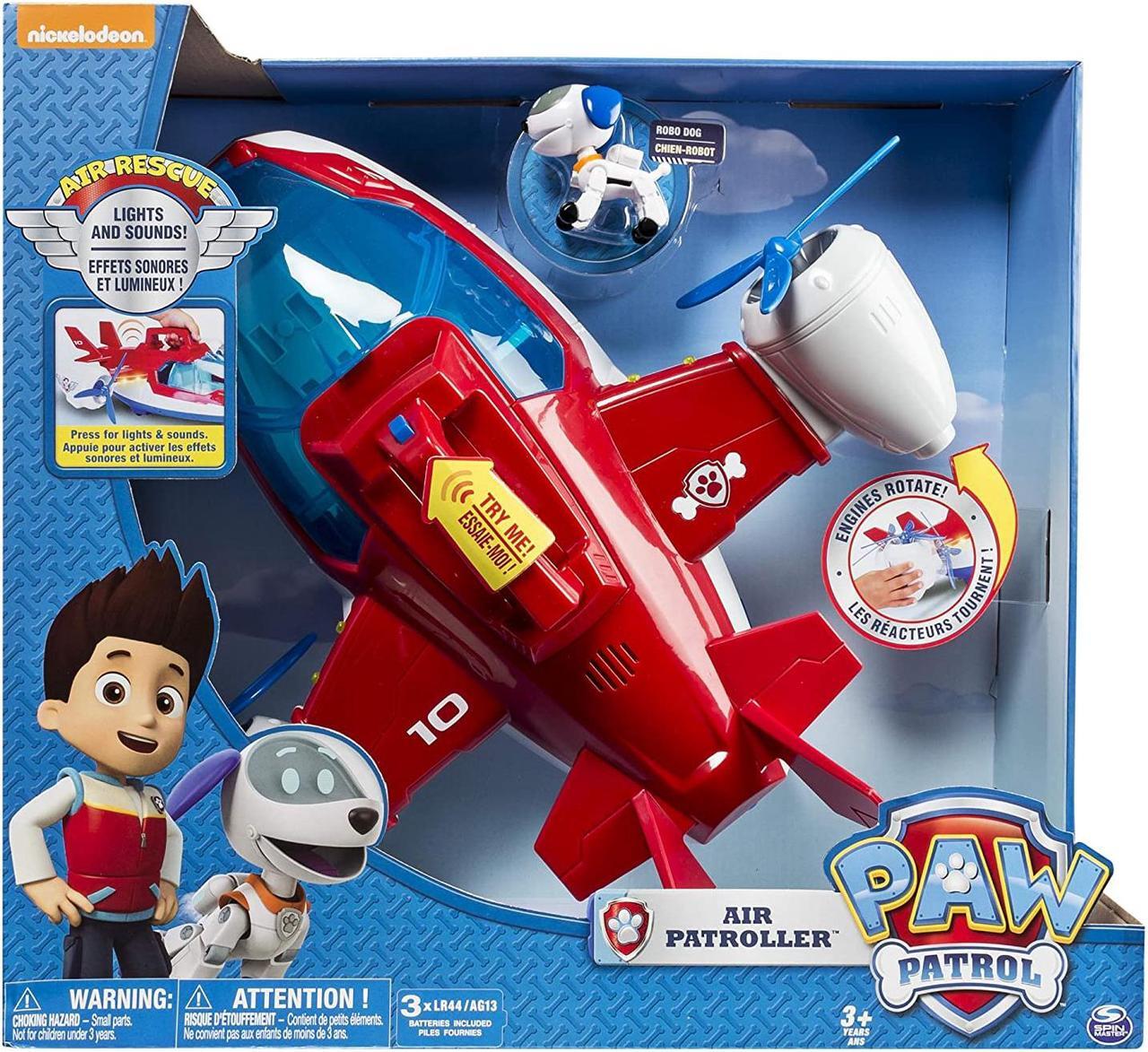 Alt view image 2 of 7 - Paw Patrol, Lights and Sounds Air Patroller Plane