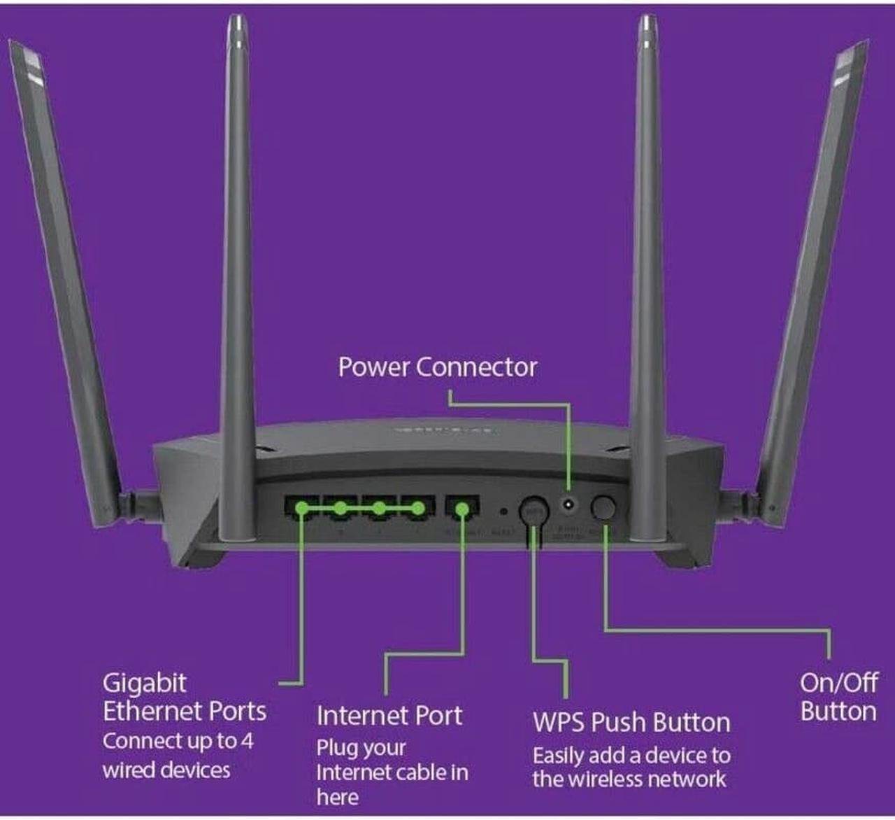 Alt view image 5 of 17 - D-Link WiFi Router AC1700 Mesh Smart Internet Network Works with Alexa & Google Assistant, WP3 MU-MIMO Dual Band Gigabit Gaming (DIR-1750-US) ( NEW )