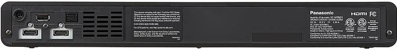 Alt view image 18 of 20 - Panasonic SoundSlayer 2.1 Channel Desktop Compact Audio Gaming Speaker with Dolby Atmos and 4K HDR Passthrough