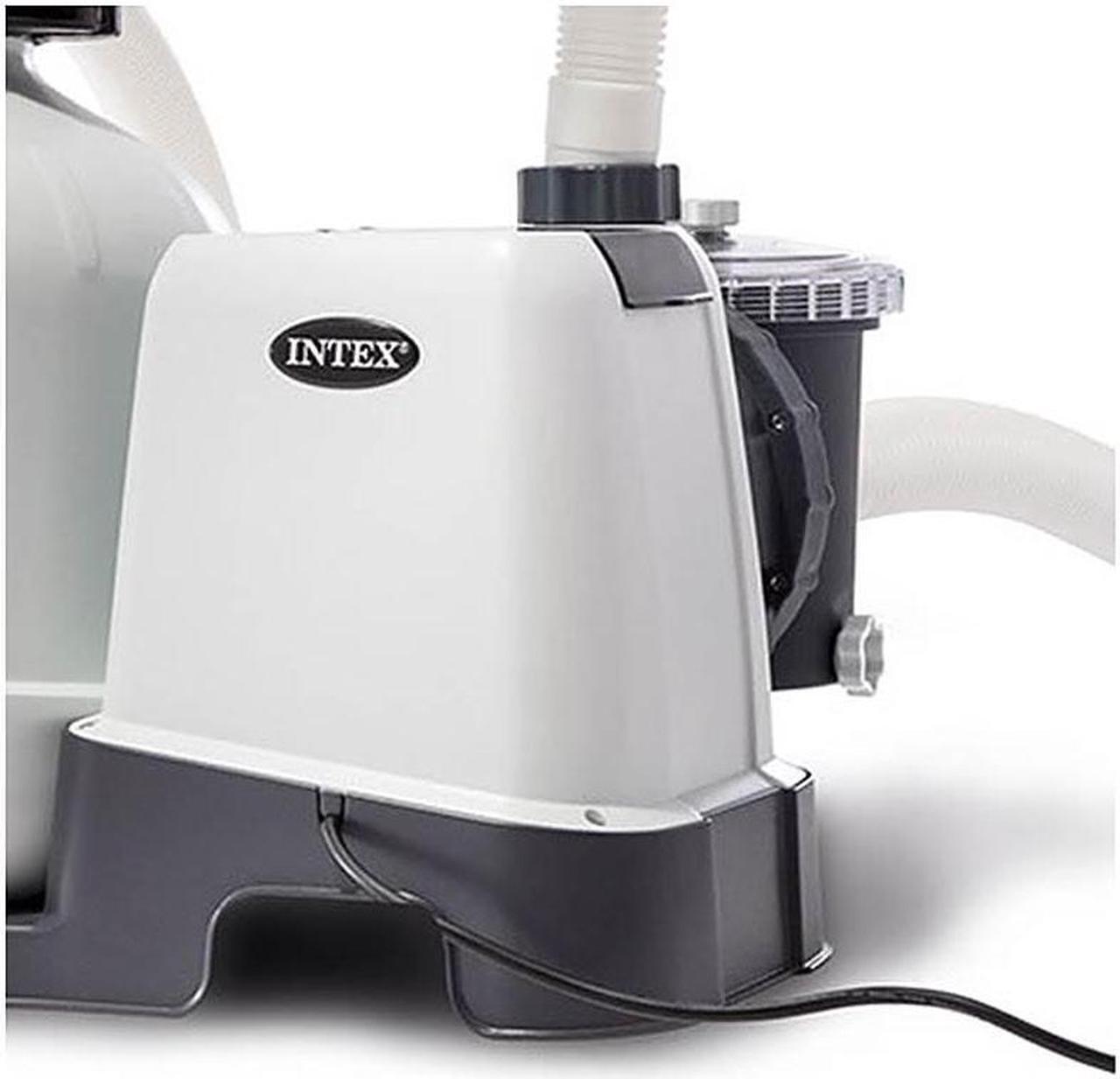 Alt view image 15 of 18 - Intex 26647EG 2800 GPH Above Ground Pool Sand Filter Pump with Automatic Timer