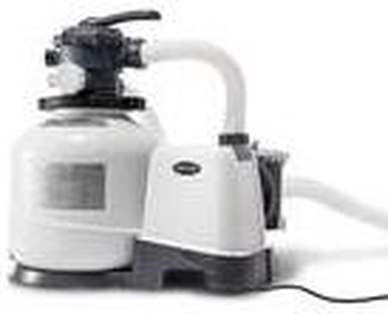 Alt view image 17 of 18 - Intex 26647EG 2800 GPH Above Ground Pool Sand Filter Pump with Automatic Timer