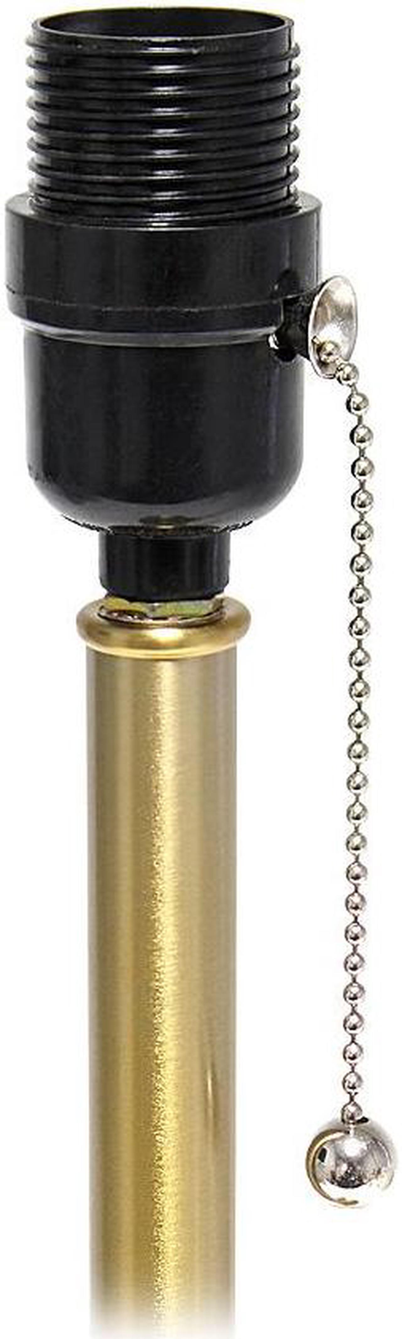 Alt view image 20 of 20 - Simple Designs Gold Tapered Table Lamp with Polka Dot Fabric Drum Shade