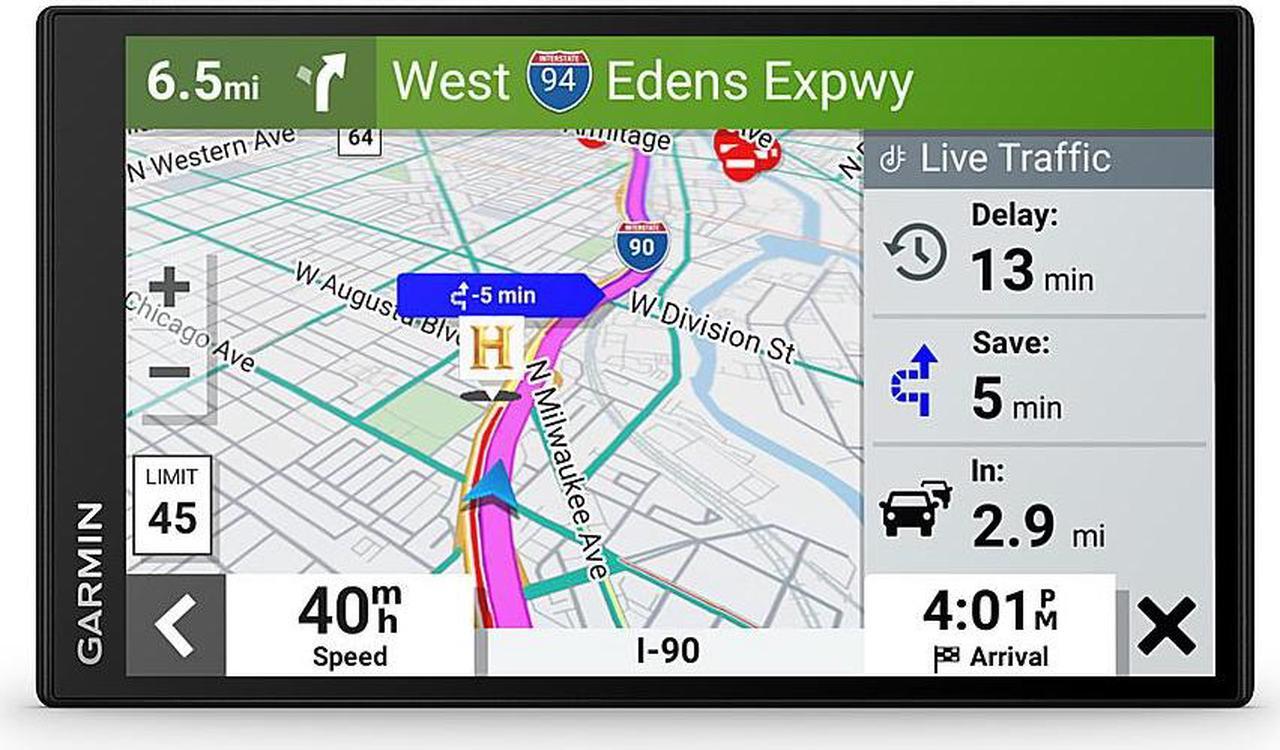 Alt view image 5 of 7 - Garmin DriveSmart 76 7.0" GPS Navigator - 0100247000